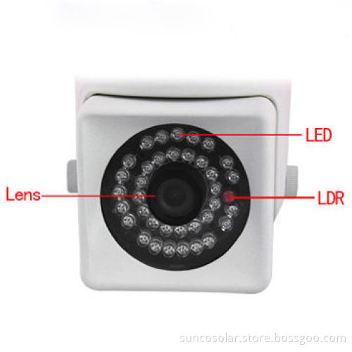 Megapixels Outdoor IP Camera with Pan/Tilt, IR-cut